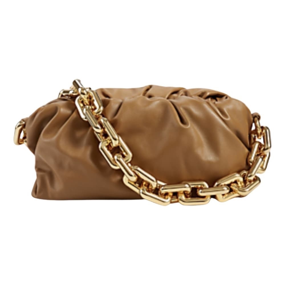 Bottega Veneta Brown Chain Pouch